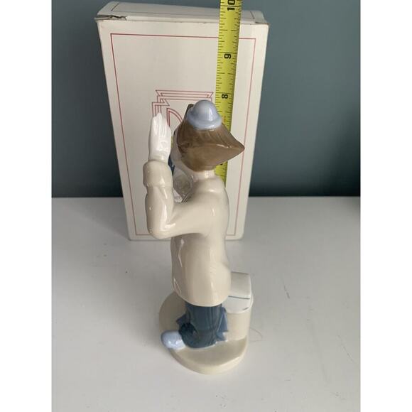 Vintage Paul Sebastian 1993 Desako 8" Clown With Flowers Figurine Porcelain - Picture 6 of 12